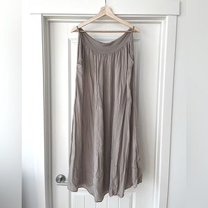 Light Grey Maxi Skirt